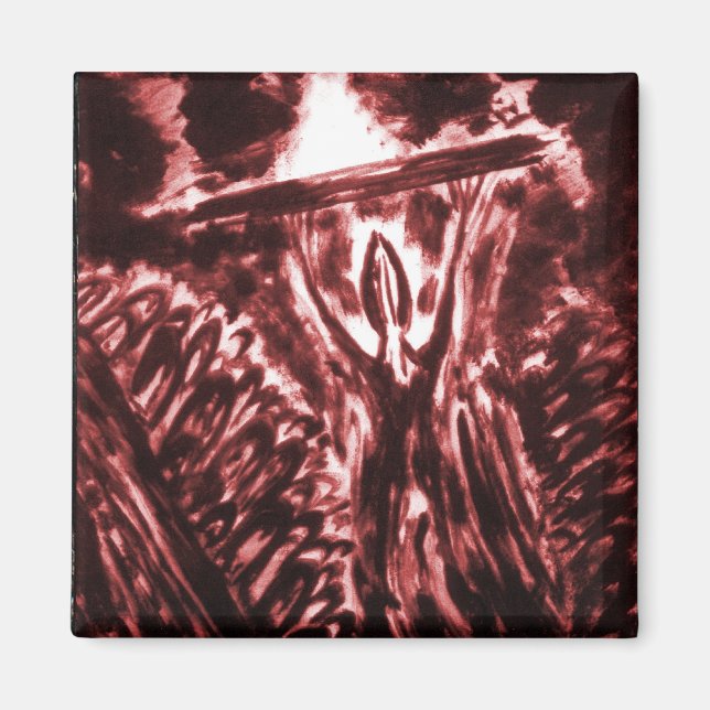 Imán Advertir sobre el mal (Frente)