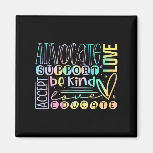 Imán Advocacy Love Support Accept Be Kind Autism Awaren