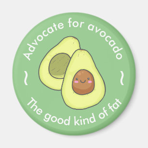 Imán Advocate lindo para aguacate buena grasa