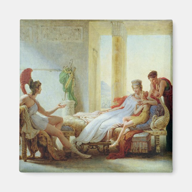 Imán Aeneas cuentan a Dido del Desastre en Troy (Frente)