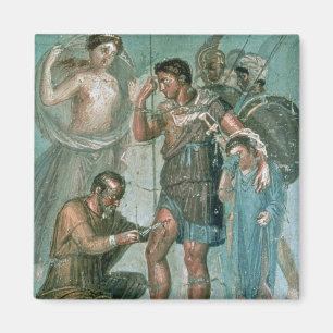 Imán Aeneas hirió, de Pompeya