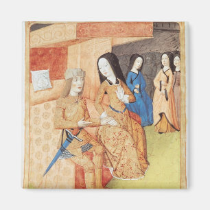 Imán Aeneas y Dido, de los trabajos de Virgil