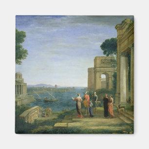 Imán Aeneas y Dido en Cartago, 1675