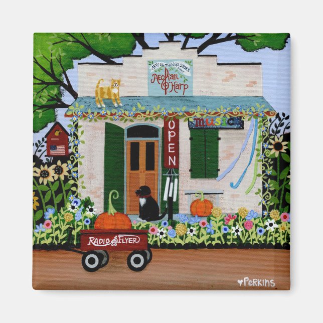 Imán Aeolian Harp (Frente)