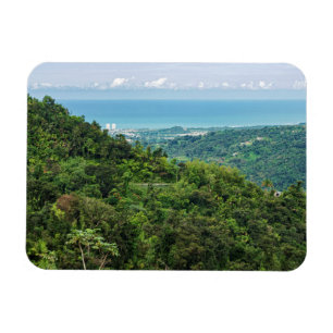 Imán Aerolíneas de puerto costero rico en el yunque