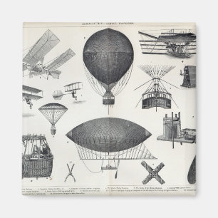 Imán Aeronáutica - Máquinas aéreas