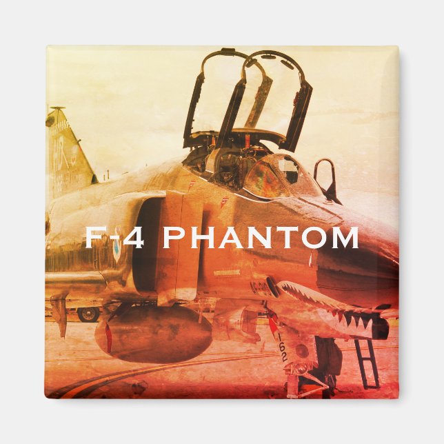 IMÁN AERONAVES FANTÁSTICAS F-4 (Frente)