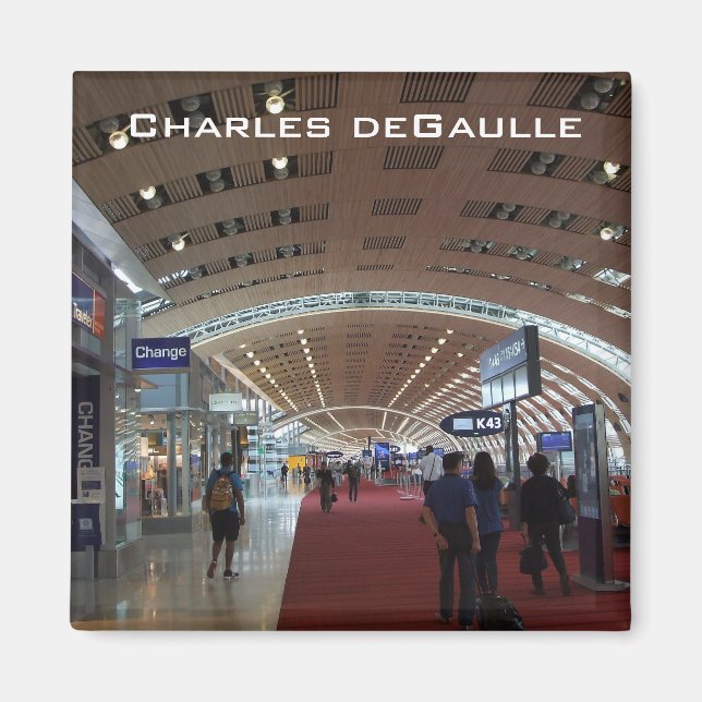 Imán Aeropuerto Internacional Charles de Gaulle (Frente)