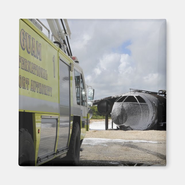 Imán Aeropuerto WONPAT de Guam (Frente)
