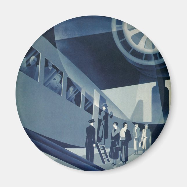 Imán Aerotransporte Flyg Med A-B (Frente)