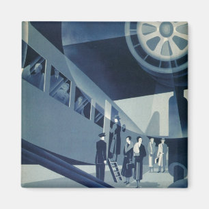 Imán Aerotransporte Flyg Med A-B