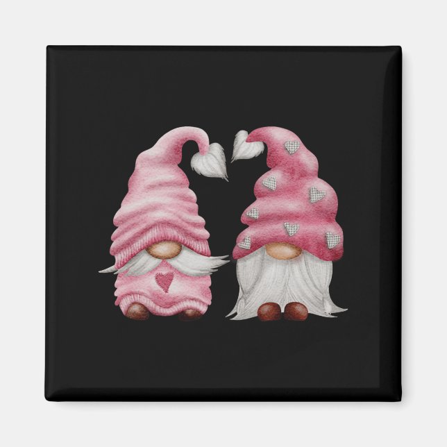 Imán Aesthetic Nk Gnome Valentines Day Decor For Women  (Frente)