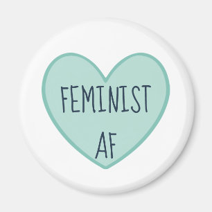 Imán "AF feminista"