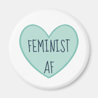 Imán "AF feminista"