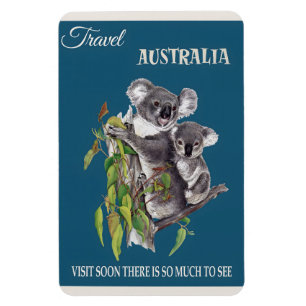 Imán Afiche de Australia