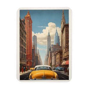 Imán Afiche de la época de Nueva York