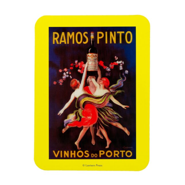 Imán Afiche de Ramos Pinto VintageEurope (Vertical)