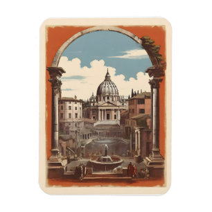 Imán Afiche de Roma