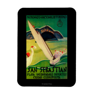 Imán Afiche de San Sebastián