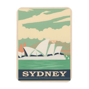 Imán Afiche de Sydney