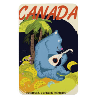 Imán Afiche de viaje de Canadá
