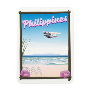 Imán Afiche de viaje de Filipinas