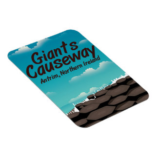 Imán Afiche de viaje por el paso elevado de los Gigante