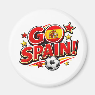 Imán Aficionado al Fútbol de España Pie Patriótico d
