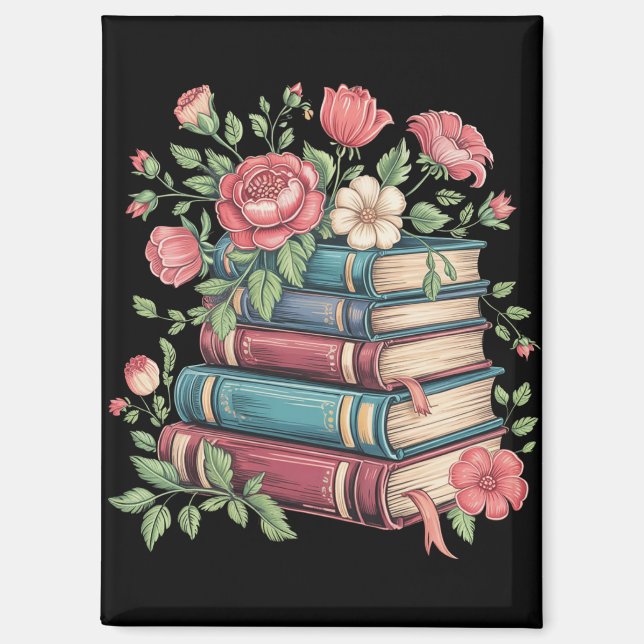 Imán Aficionado de Libros de Maestra Regreso a la Escue (Anverso)