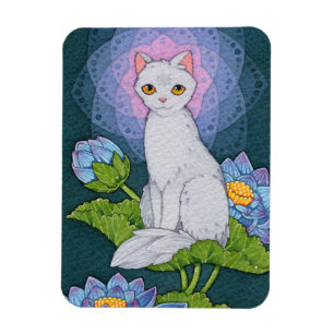 Imán Afirmación de Oracle de los gatos de la fantasía -