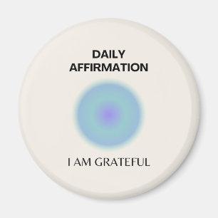Imán Afirmación Diaria Agradecida Espiritual Positivo