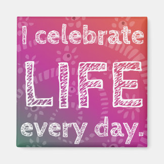 Imán Afirmación Positiva Para Una Vida Sana Del Cuerpo 