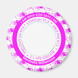 Imán Afirmación positiva soy cristiana