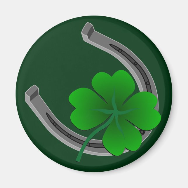 Imán Afortunada Fridge Magnet Shirt St. Patrick's Home  (Frente)