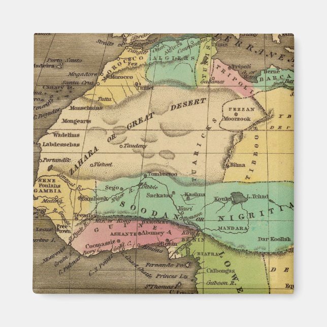 Imán África, Atlántico (Frente)