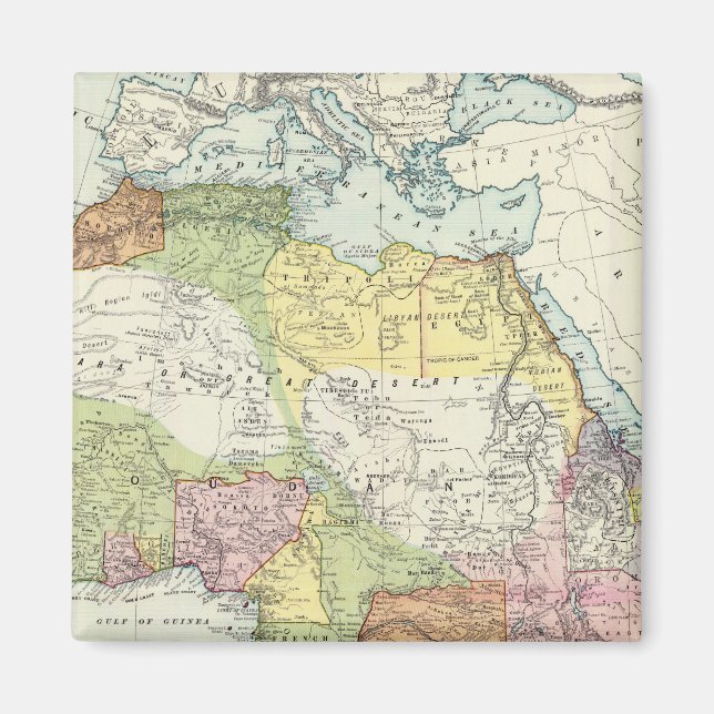 Imán África, Canal de Suez (Frente)
