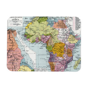 IMÁN ÁFRICA DIVIDIDA, 1914