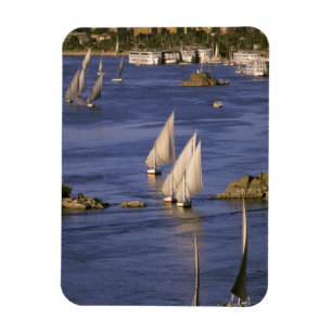 Imán África, Egipto, Alto Egipto, Asuán. Feluccas