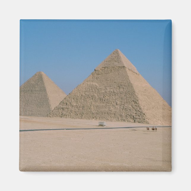 Imán África - Egipto - El Cairo - Grandes Pirámides de  (Frente)