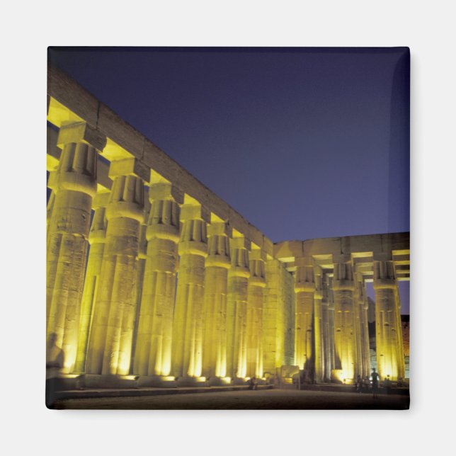 Imán África, Egipto, Luxor. Corte Sun de Amenhotep (Frente)