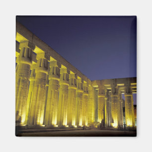 Imán África, Egipto, Luxor. Patio del sol de Amenhotep