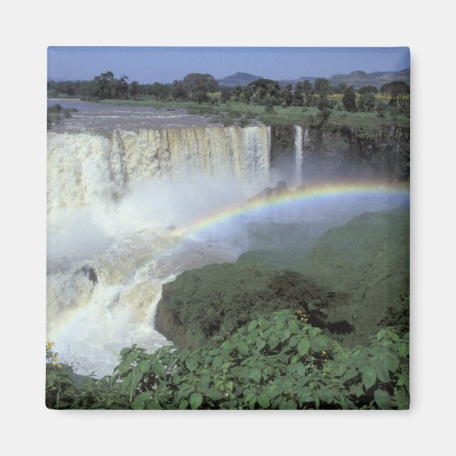 Imán África, Etiopía, río Nilo Azul, Catarata. 2 (Frente)
