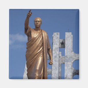 Imán África, Ghana, Acra. Mausoleo de Nkrumah, final