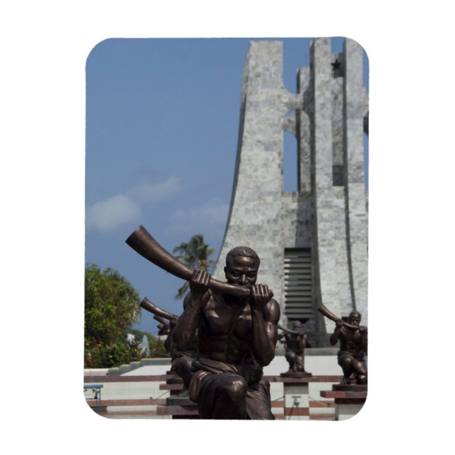 Imán África, Ghana, Acra. Mausoleo de Nkrumah, final 2 (Vertical)