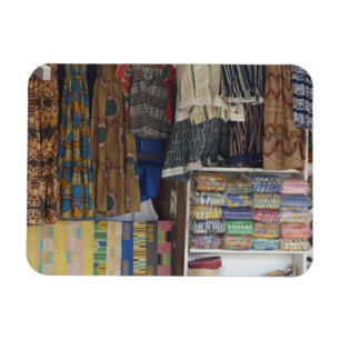 Imán África, Ghana, Acra. Textil y artesanía de Acra