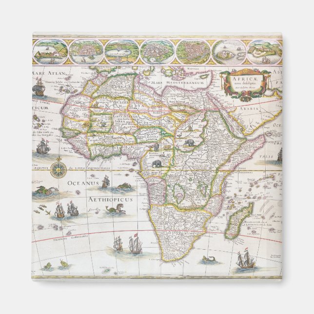 Imán Africa Nova, c.1617 (Frente)