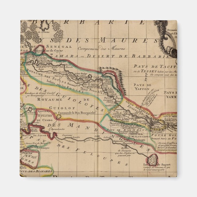 Imán África occidental 3 (Frente)