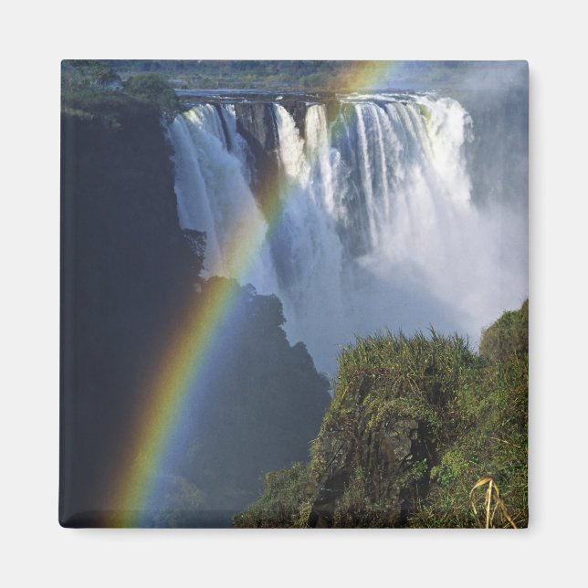 Imán África, Zimbabue, Cataratas Victoria (Frente)