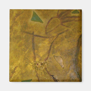 Imán africano del arte del bailarín