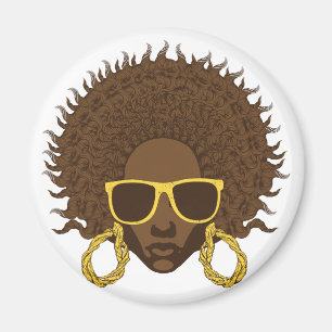Imán Afro Guay